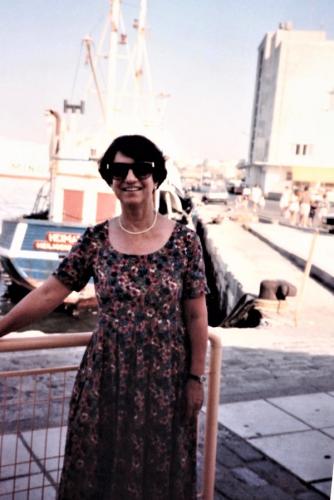 Irene at some port  (80's)