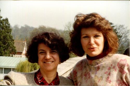 Irene with Chrysoula Laskaratou, Reading (1992)