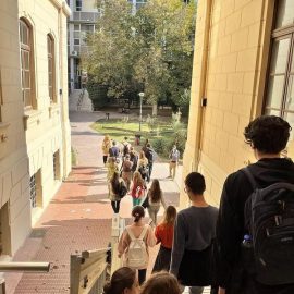 Campus Narratives: An Audio Performance Tour for ENL first-year students – 2023